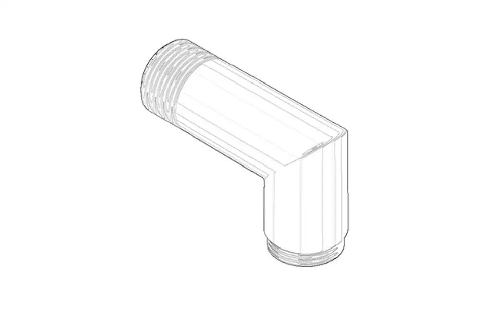 DORNBRACHT Anschluss ERSATZTEILE 091103036 D. 22 x 63 x 34 mm Platin gebürstet, 091103036-06 Galeriebild 1